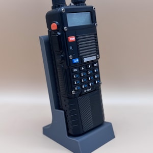 Baofeng UV-5R Desktop Radio Dock | Ham GMRS Stand | Gift for Dad