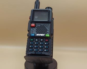 Baofeng AR-5RM Radio Dock | Vehicle Cup Holder & Desktop Stand | USB-C Charging
