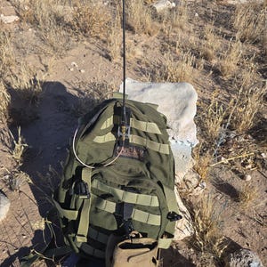 MOLLE BNC Antenna Mount | Radio Antenna Holder for Backpack & Tactical Gear | Ham Radio GMRS Meshtastic image 4