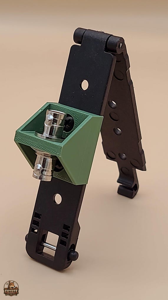 MOLLE BNC Antenna Mount | Radio Antenna Holder for Backpack & Tactical Gear | Ham Radio GMRS Meshtastic