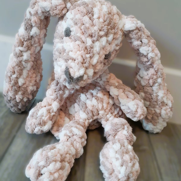 Made to order - Amigurumi Crochet Bunny,  Snuggly, Lovey supper soft toy
