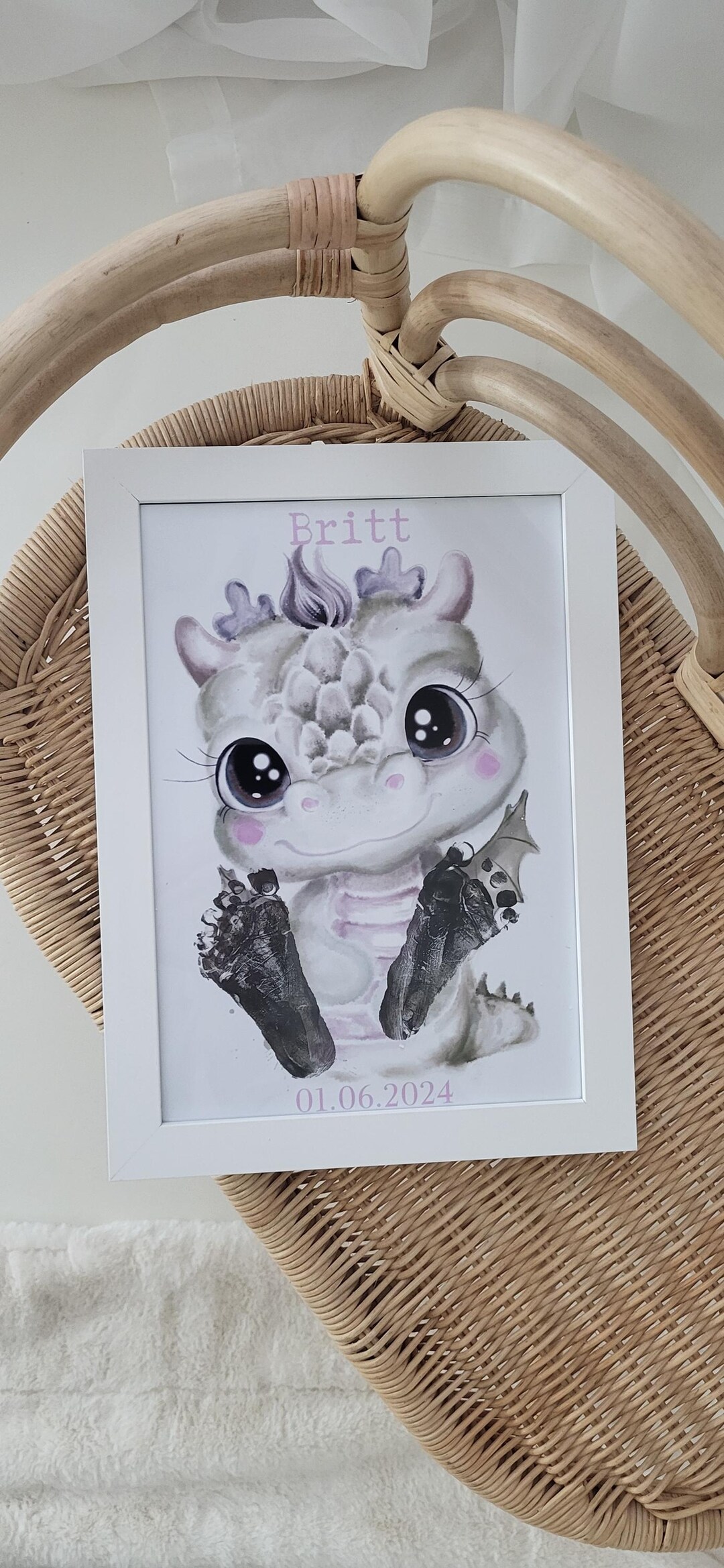 Afie Glückwunschkarte Für Babys – Mit Umschlag, Format 17x11,5 Cm, Für Geburt, Taufe & Adoption, Retro-Design