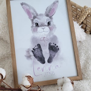 Baby Geburt Print, Fussabdruck Baby, Baby Fussabdruck, Baby Fussabdruck, Babyshower Geschenk, Baby Geschenk, Kindergeburtstag, Geschenk, Babyparty, Baby Geschenk