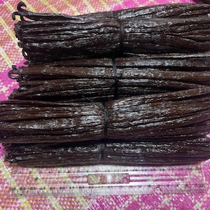 50 gram vanillestokjes uit Madagaskar 10-12 cm – Superieure kwaliteit – Oogst 2024 – Gratis verzending