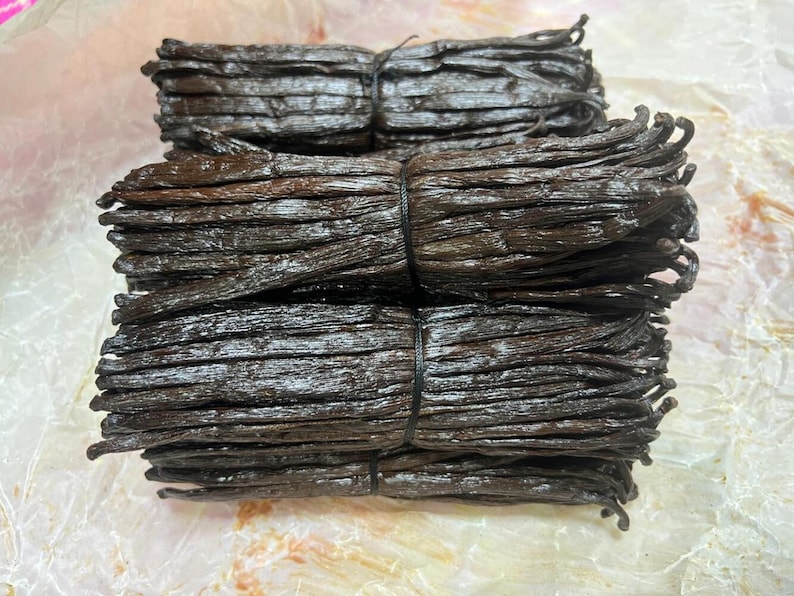 50 Madagascar vanilla pods 10-12cm premium quality free delivery image 2