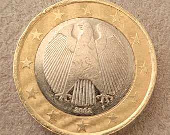 ドイツ 1ユーロ硬貨 2002年 2002年ドイツ1ユーロ硬貨 - Etsy 日本
