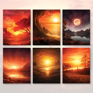 Printable Amazing Sunset Digital Paper, 30 Pages 8.5x11 size For Junk Journal Backgrounds, Scrapbooking, Art and Craft, Commercial Use, 30 JPG Printable image pages
SIZE: US LETTER 8.5x11 INCHES
DIGITAL DOWNLOAD
