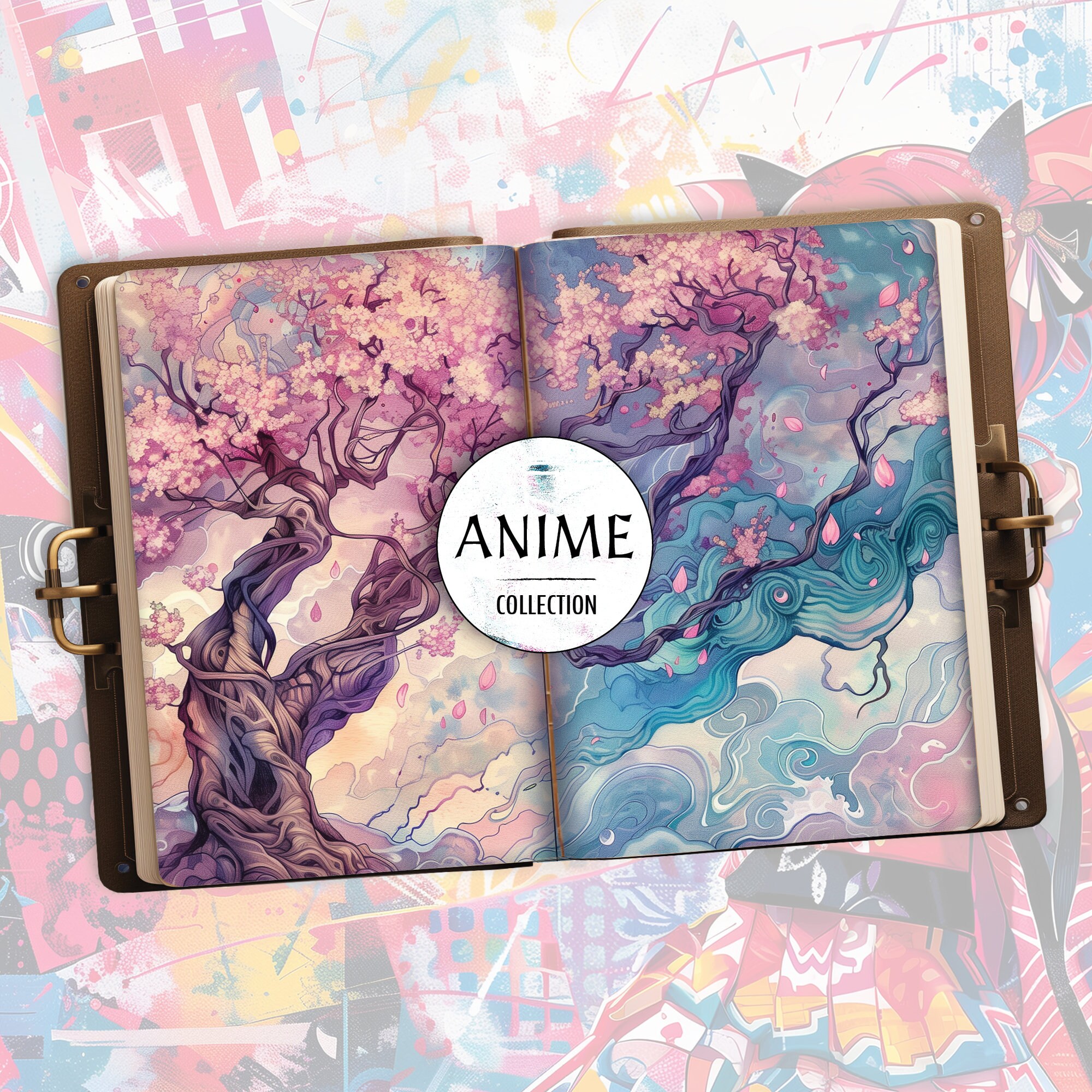 Huge Anime Sketchbook: 100+ Pages, 8.5X11" - 27ghwzd