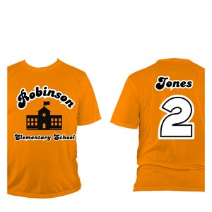Custom Kids Tee, School Spirit T-Shirt, Youth Cotton Tee, Personalized Elementary School Shirt, Back-to-School Gift