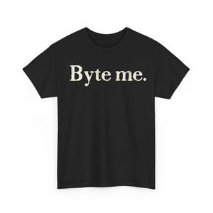 Byte Me T-Shirt | Retro Tech Computer Graphic