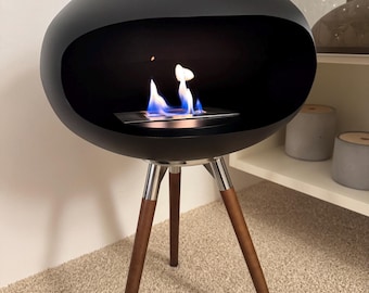 Freestanding fireplace – modern design fireplace for indoor & outdoor use | Fire bowl
