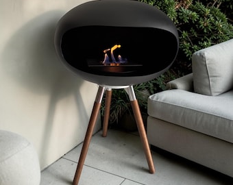 Freestanding fireplace – modern design fireplace for indoor & outdoor use | Fire bowl
