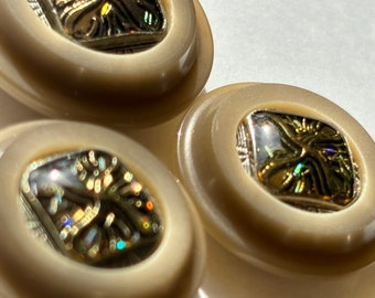 Unique Japanese Vintage Resin Buttons – Retro Elegance for Your Creations!