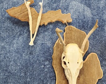 Michigan Upper and Lower barn wood plaques