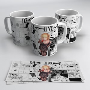 10 Sublimationsschablonen, Anime, englischer Manga, Tassen-Sublimationsschablonen, 11-Unzen-Tassen-Design-Schablonen, 11-Unzen-Tassen-Design-Schablonen