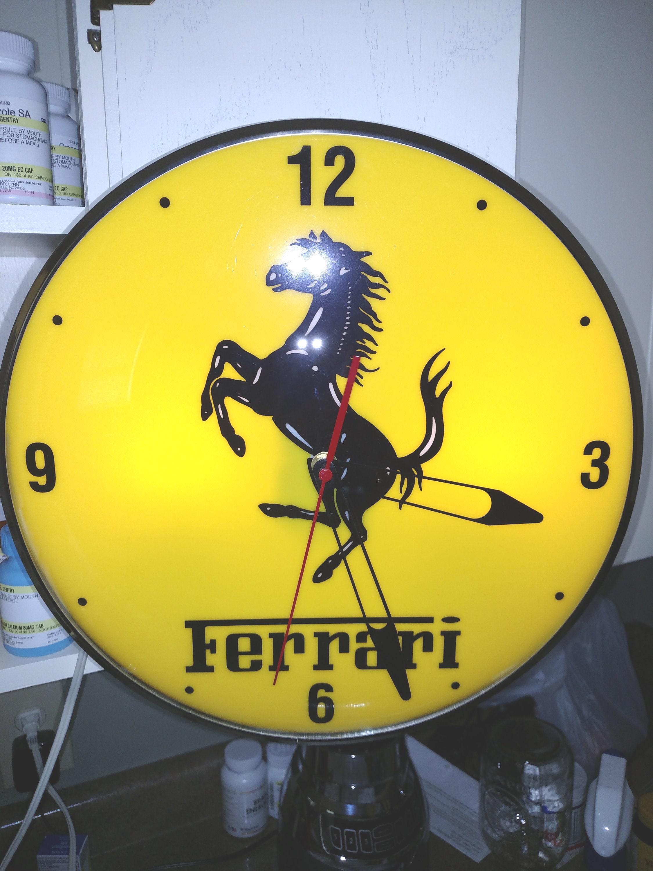 Ferrari Wall Clock - Etsy