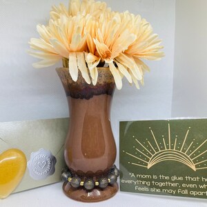 Pflegepaket, Mama Geschenk, Thinking of you Geschenk, Junge Mama Geschenk, Mama Geschenk, Muttertagsgeschenk, Ermutigungsgeschenk, echtes Herz, Perlenarmband