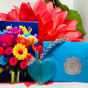 Pflegepaket, Mom Geschenk, Mütter machen das Leben schön Geschenk, Muttertagsgeschenk, Harz Herz, Perlenarmband, Freundgeschenk, Frauengeschenk, Schwestergeschenk