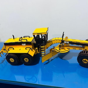 Równiarka gąsienicowa/Równiarka MDF/CNC cięcie laserowe/Puzzle 3D/Projekty ręcznie robione
