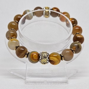 Bracelet from Natural  Agate Stone