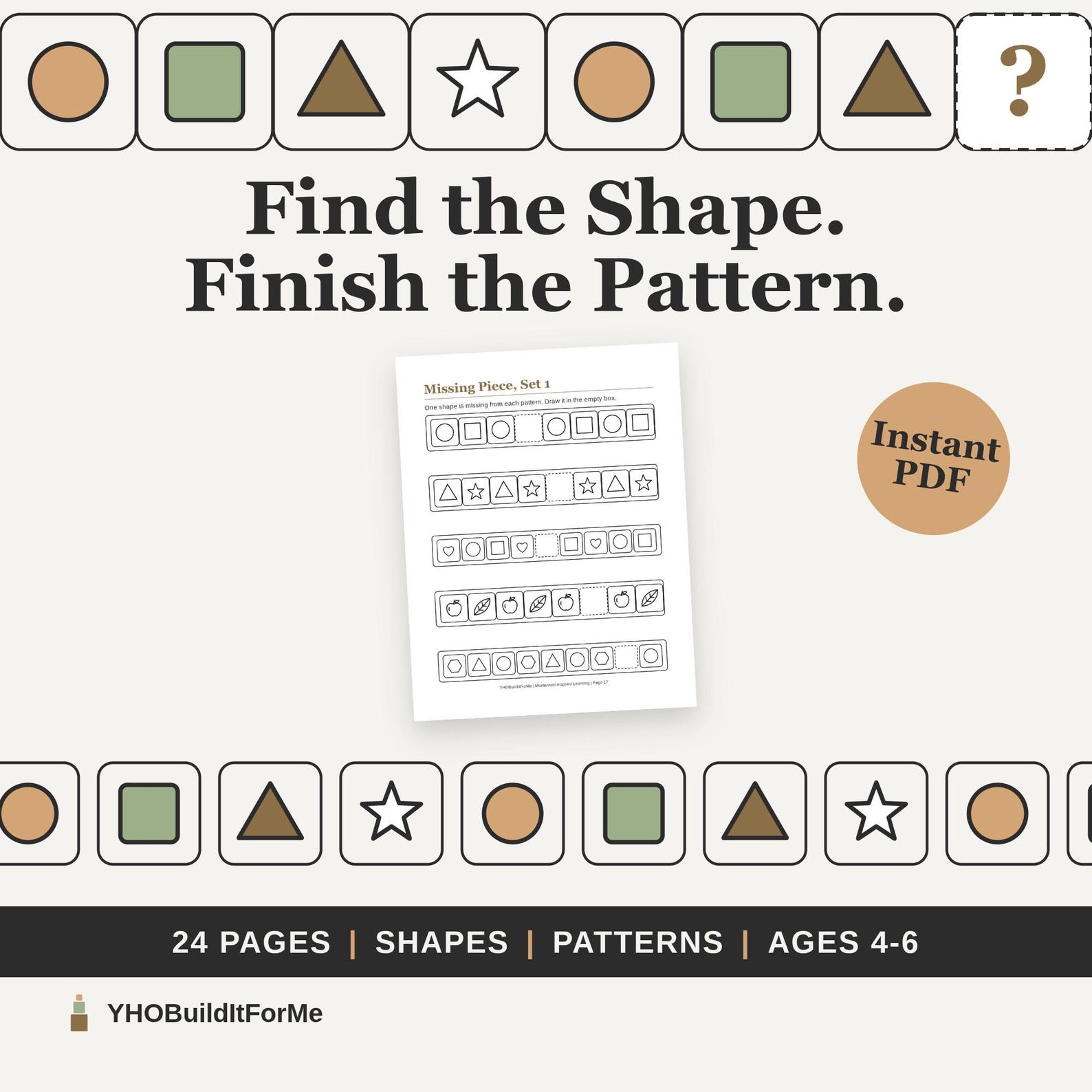 Shapes and Patterns Explorer