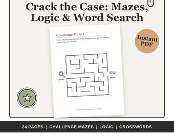 Puzzles and Games for Kids Medium