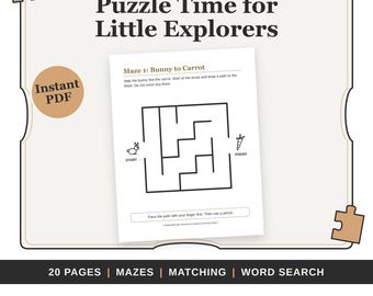 Puzzles and Games for Kids Easy