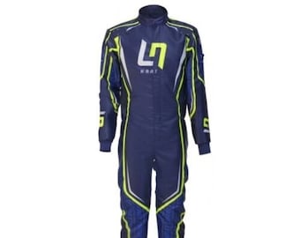Custom Made Go Kart Racing Suit CIK/FIA Level-2 Approved With Digital Sublimation Printing & Option to Add Own Logos, Name, Number Flag etc.