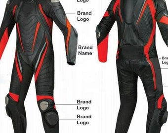 Motorbike racing Protective suit - Top grain kangaroo / Cowhide leather suits - Motorcycle Level 2 CE Armored Suits, With Free Shipping!