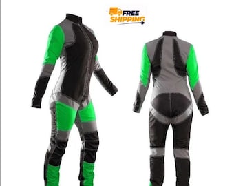 Custom made Jumpsuit Skydiving/ Free-fly Paragliding/Wind Tunnel suits with digital printing in Multi Color Combinations & Free Shipping