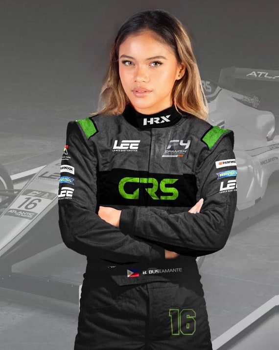 Combinaison De Karting FI RED 2024 - Personnalisable Avec Ton Nom, Numéro Et Drapeau !