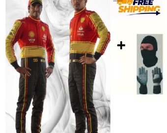 Custom Made Go Kart Racing Suit CIK/FIA Level-2 Approved With Digital Sublimation Printing & Option to Add Own Logos, Name, Number Flag etc.