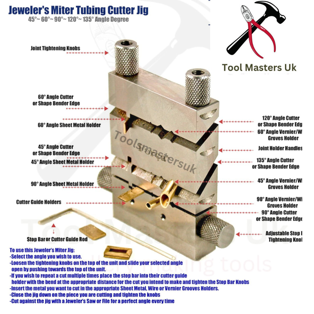Miter Jig Vise Tube Cutting Filing Block Joint Miter Vise Etsy