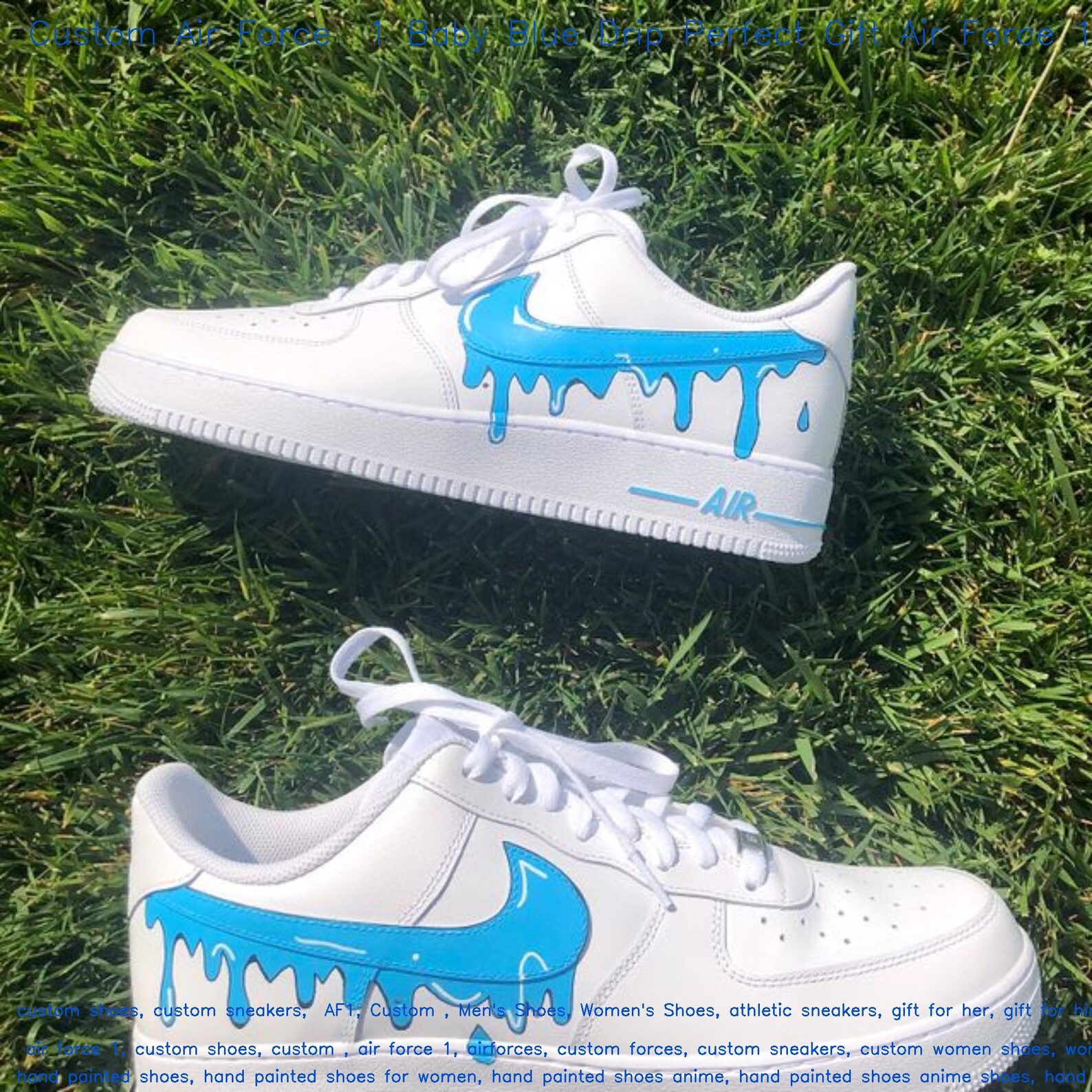 crip blue air forces