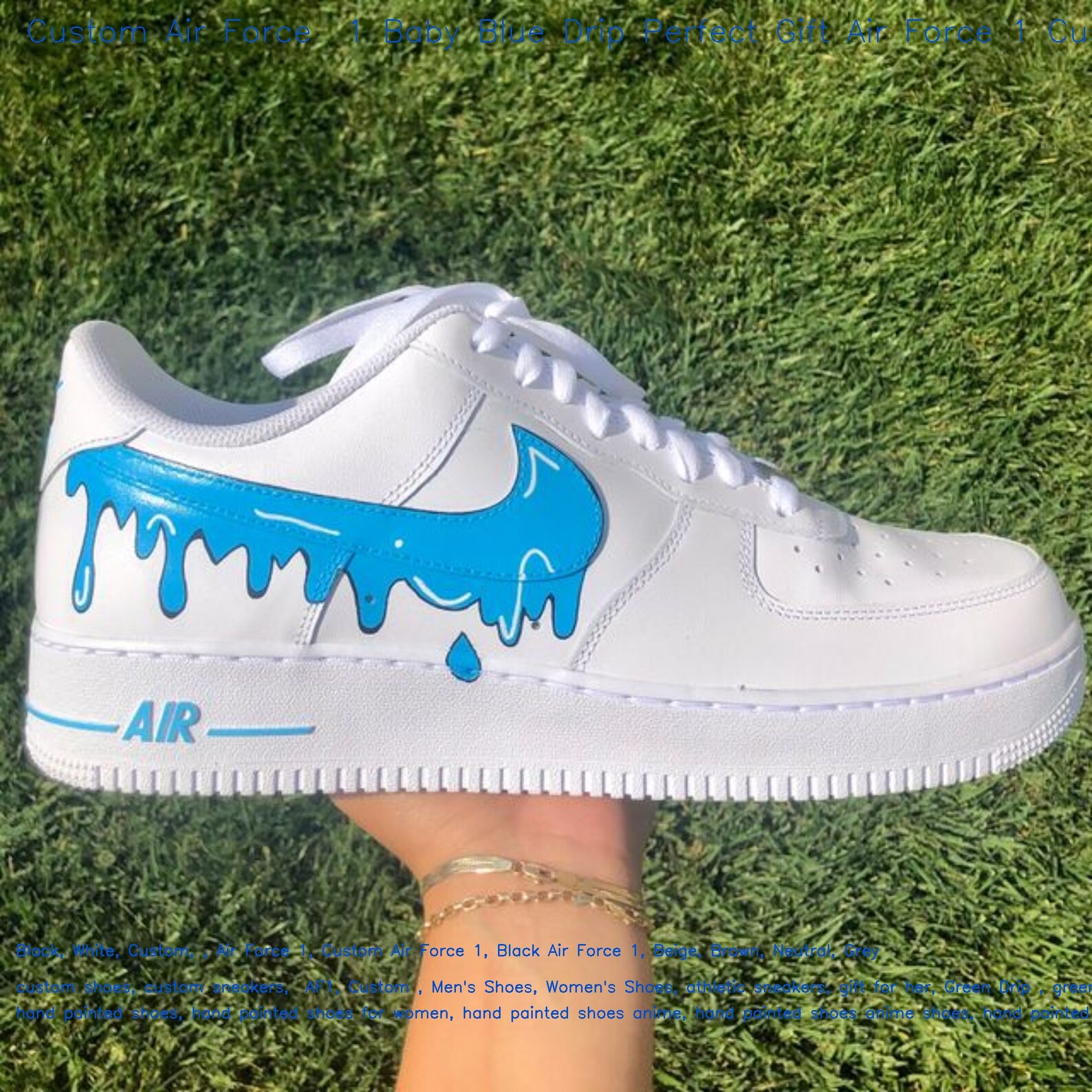 crip blue air forces