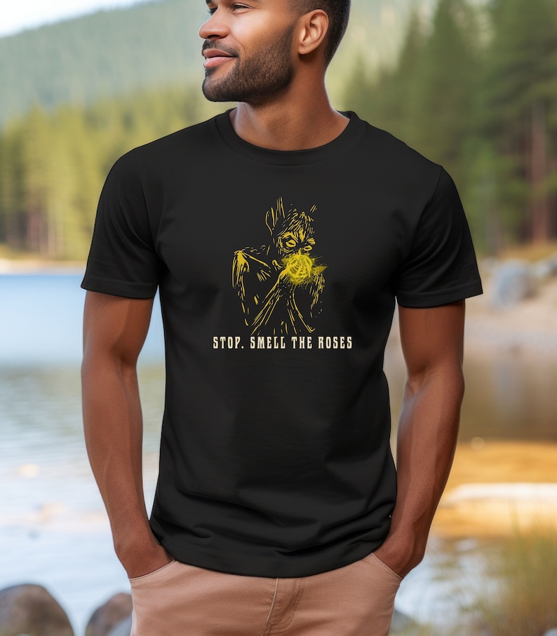Relaxation T-shirt, Encouragement Tee, Motivational Shirt, Self Care Top, Vacation Shirt, Graphic Apparel Black