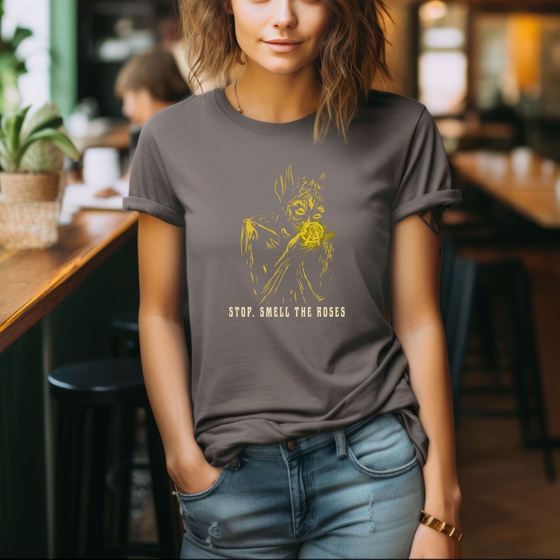 Relaxation T-shirt, Encouragement Tee, Motivational Shirt, Self Care Top, Vacation Shirt, Graphic Apparel Dark Grey