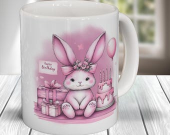 Emballage de tasse d'anniversaire, joyeux anniversaire png, conception de sublimation de tasse d'anniversaire PNG, 11 oz, emballage de tasse, tasse d'anniversaire png, téléchargement numérique.