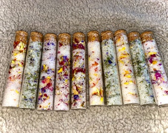 Organic Bath Salt w/Dried Flowers