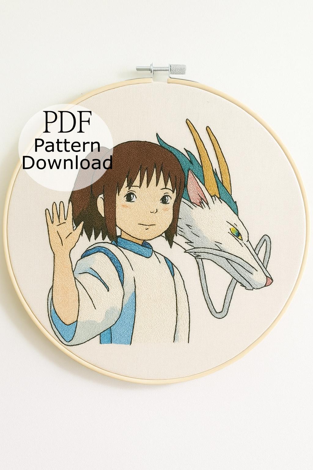 Haku Cross Stitch - Etsy