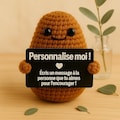 Madame ou Monsieur Patate Positive - Pomme de terre en Français Personnalisable - Cadeau Amusant - Cadeau Personnalisable - Fait main product logo