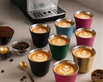 Tasses expresso personnalisées - 80 ML