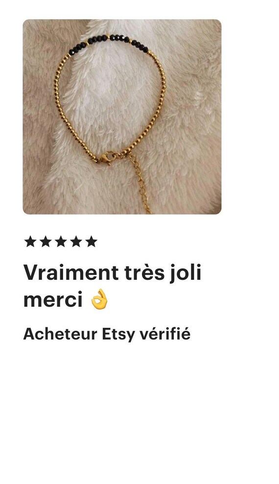 Bracelet Pour Femme En Pierres Naturelles Et Acier Inoxydable Plaqué Or 18k – Élégant Et Symbolique