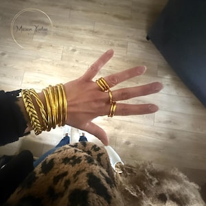 Gold Buddhist Ring - Authentic from Thailand