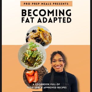 Selina Abbew - Becoming Fat Adapted Book. Książka o skutecznej utracie tłuszczu, przewodnik po utracie wagi, podręcznik fitness, zdrowy styl życia, porady żywieniowe