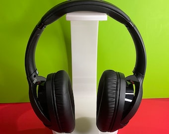 Headphone/Headset Stand - Modern Simplistic - Gaming DJ - White