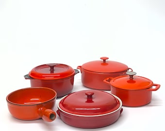 Dansk Bistro Blue Striped Oven Safe Casserole Dish With Lid 9.5 In