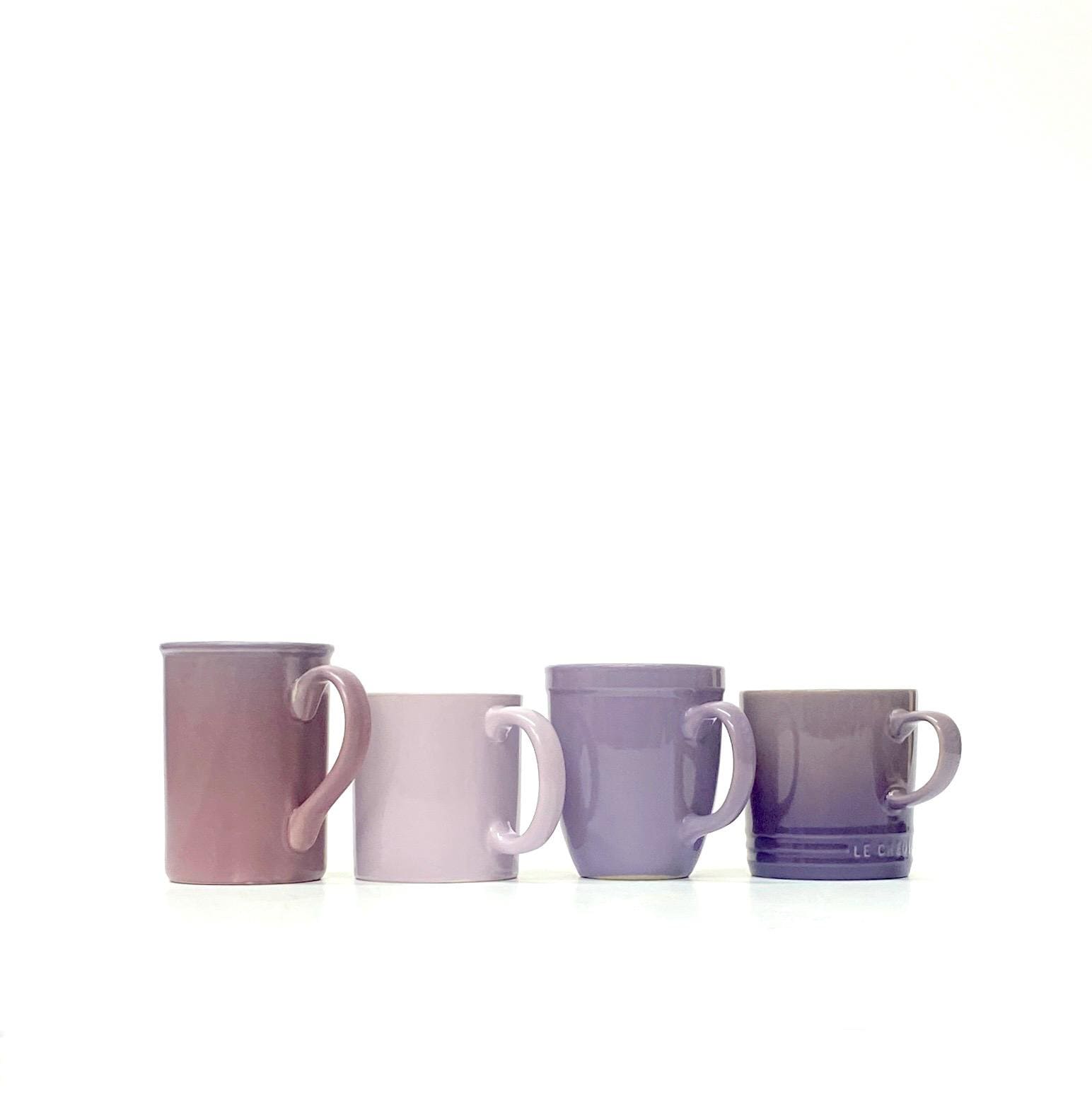 人気ブランドを Lavender Vintage Ceramic Etsy - 4 of Group - Curation Mug 工芸品