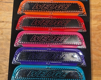 Wedge Snowmobile Taillight Covers: 8 Colors, 2 Styles