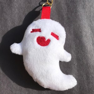 Ghostie Plush Charm Keychain